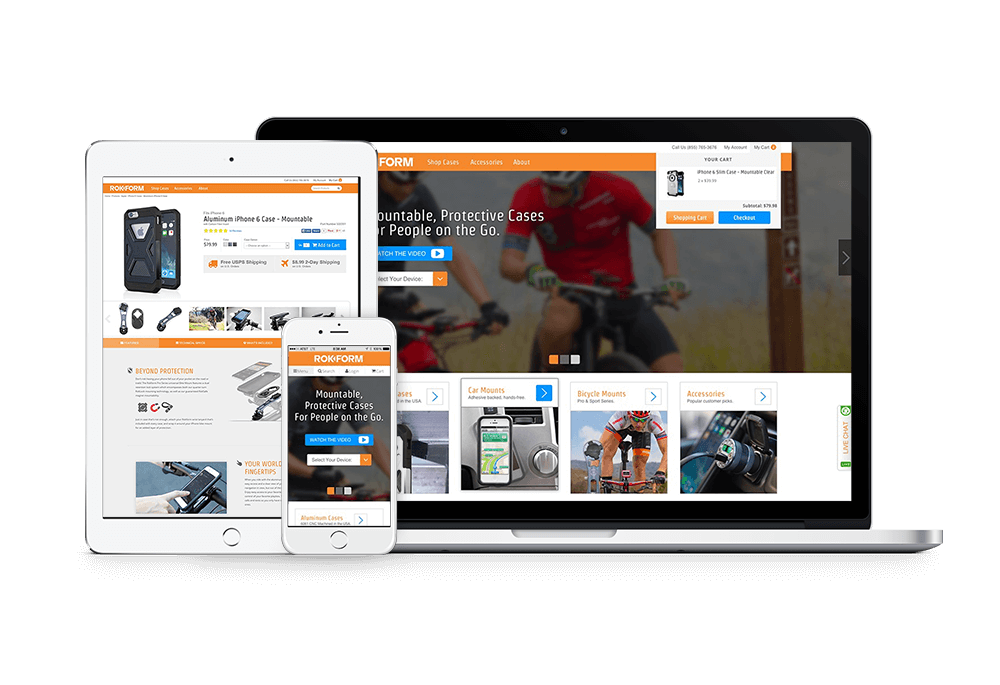 UX Design ecom Showcase
